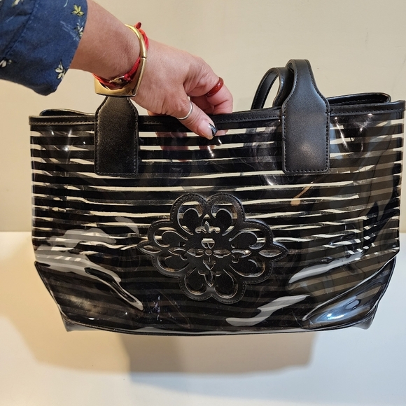 Nanette Lepore Black transparent Rubber tote - Picture 5 of 12